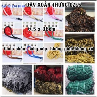 Combo 25 đôi Dây xoắn thừng 38cm oze5