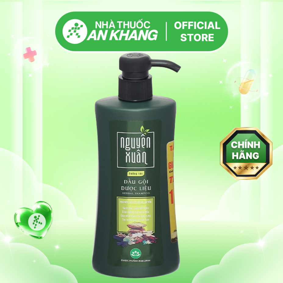 Dầu gội dược liệu Nguyên Xuân dưỡng tóc suôn mượt chai 400g