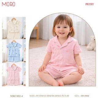 Bộ pijama cộc tay quần lửng MRC002-4