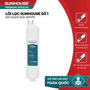 Bộ 3 lõi lọc Sunhouse nối nhanh SHA-WFPP123