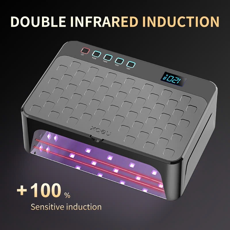 [Không Tích Điện] Máy Hơ Gel Cao Cấp NEBX L1 –  Siêu Tiện Lợi, Đa năng 48W