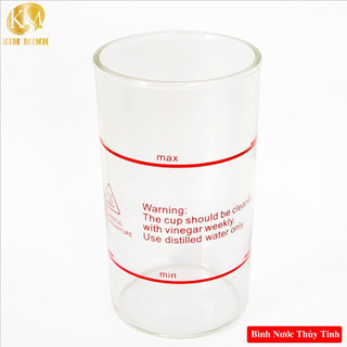 LY THỦY TINH-LY NHỰA / CỐC ĐỰNG NƯỚC THAY THẾ CHO MÁY XÔNG HƠI NÓNG-LẠNH