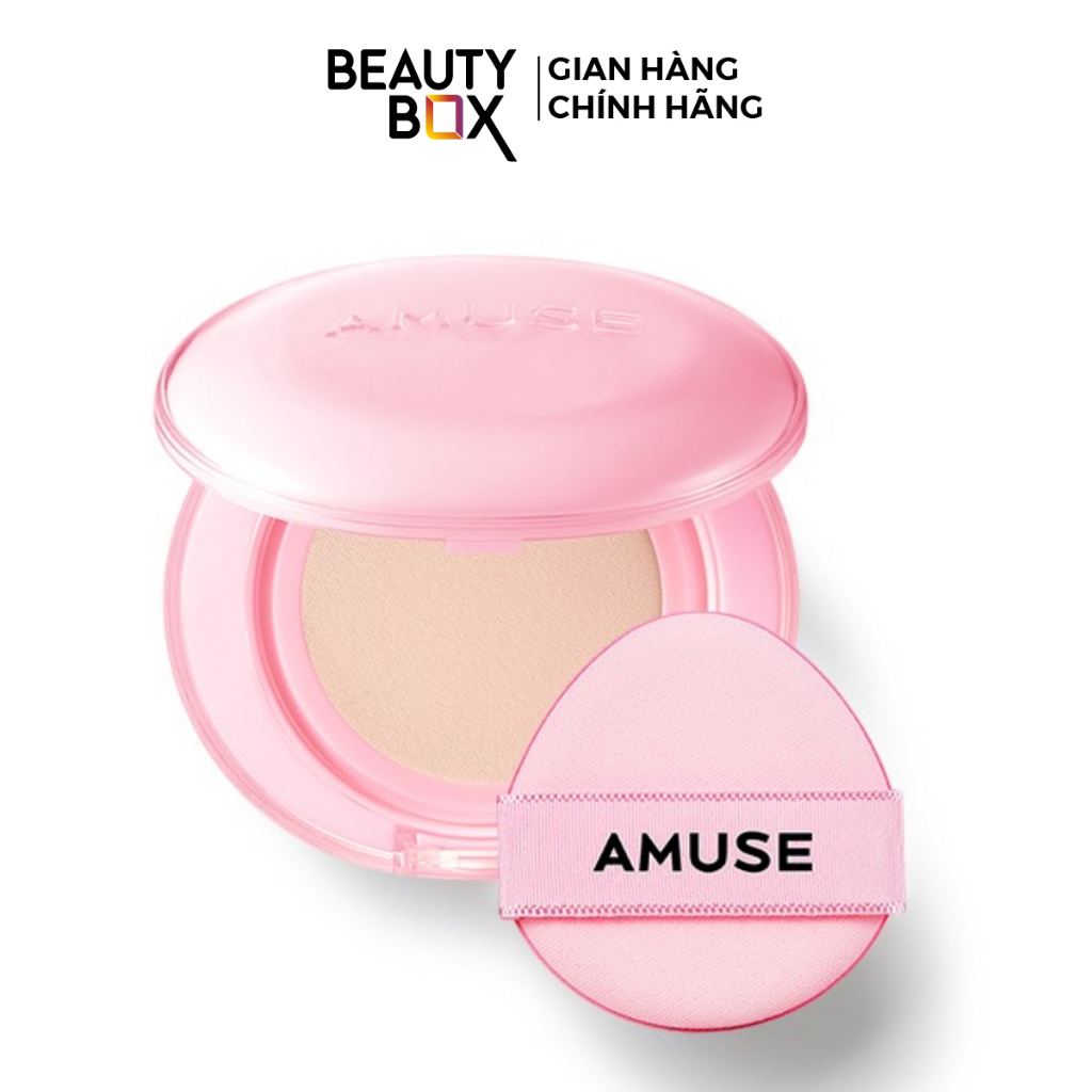 Phấn Nước Thuần Chay Amuse Căng Mướt Da Dew Power Vegan Cushion Spf 50+ Pa++++ 15g