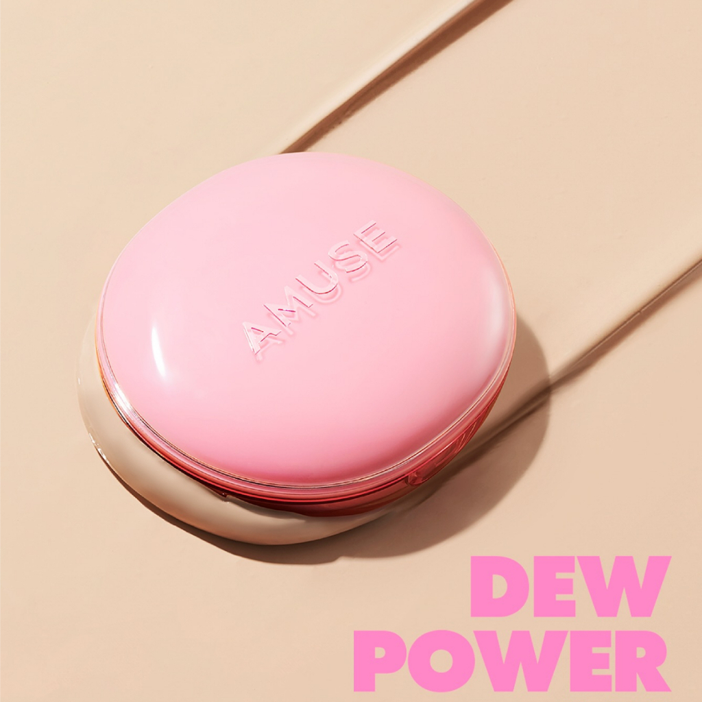 Phấn Nước Thuần Chay Amuse Căng Mướt Da Dew Power Vegan Cushion Spf 50+ Pa++++ 15g