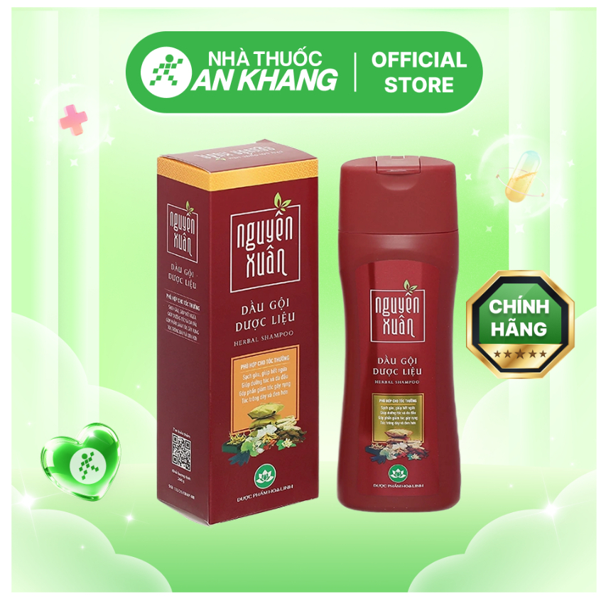 Dầu Gội Dược Liệu Nguyên Xuân Cho Tóc Thường 250ml/260g