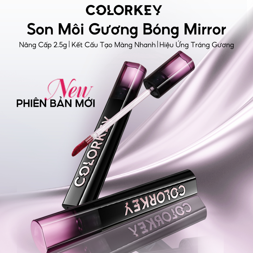 Son Bóng Colorkey Airy Lip Gloss Mirror Series