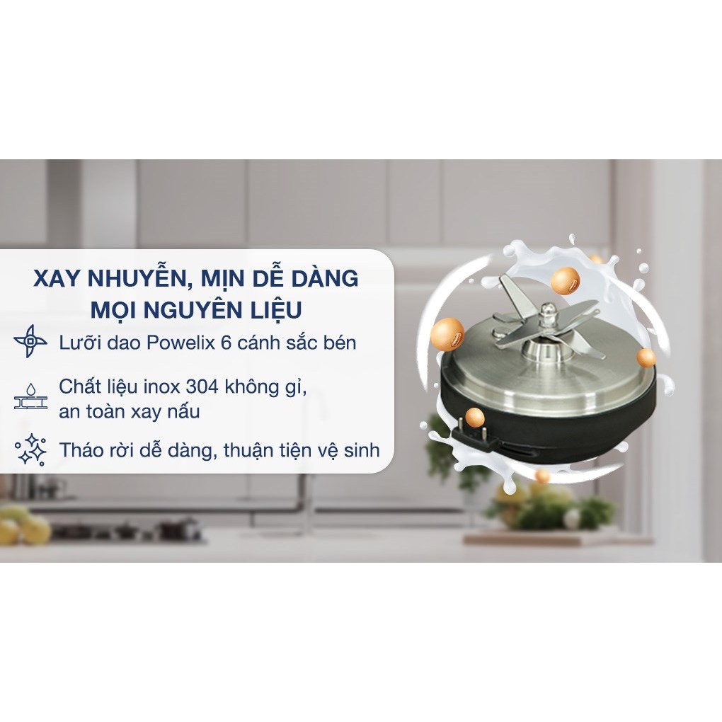 Máy làm sữa hạt sinh tố Tefal BL83SD66 1400W - Đa dạng chương trình - Bảo hành chính hãng 24 tháng
