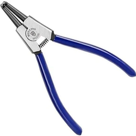 Kìm mở phe ngoài mũi thẳng WP231080, mũi cong WP231081 WORKPRO bằng thép CR-V cao cấp - Hàng chính hãng