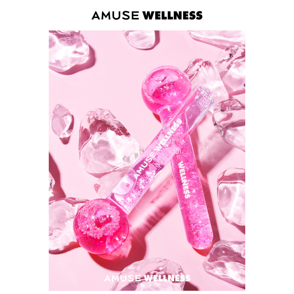 (GWP) Dụng Cụ Massage Làm Mát Mặt Amuse Wellness Face Cooler 24G (2 cái)