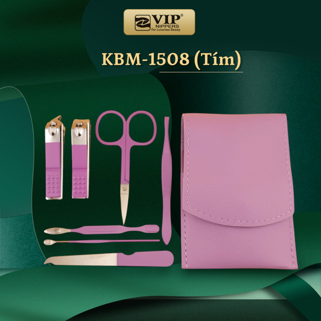 Bộ Dụng Cụ Cá Nhân Mini 7 Món, Thép Không Rỉ, Tiện Lợi, Nhíp Cao Cấp