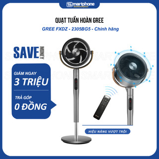 Quạt Tuần Hoàn GREE FXDZ-2305BG5 – Lọc Bụi Mịn, Khử Khuẩn, Gió Mạnh, Chạy Êm