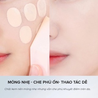 Kem Nền Clio Kill Cover Founwear Kiềm Dầu Kem Nền 24h Clio High Glow Foundation Căng Bóng Mịn Lì - Skinora Beauty