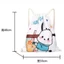 Túi Vải Dây Rút In Theo Yêu Cầu - Balo rút vải canvas in hình kích thước 35x40cm