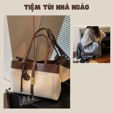 Túi công sở nữ túi da công sở nữ kiểu dáng đơn giản thanh lịch túi xách nữ to dung tích lớn