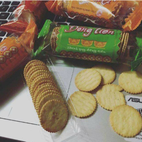 Bánh Đồng Tiền, Bánh Quy Bơ Sữa Thơm Ngon - Đồ Ăn Vặt