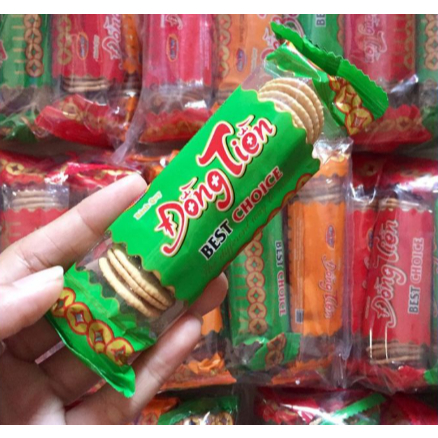 Bánh Đồng Tiền, Bánh Quy Bơ Sữa Thơm Ngon - Đồ Ăn Vặt