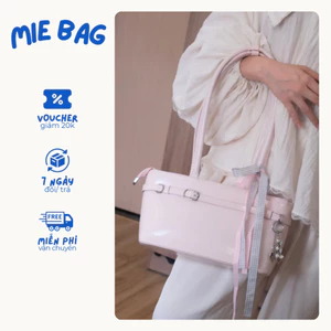 Túi xách đeo vai, kẹp nách chất da PU cao cấp thiết kế basic phong cách Hàn Quốc MIE BAG