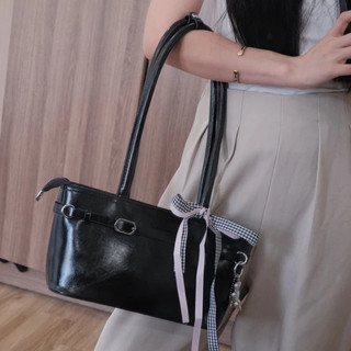 Túi xách đeo vai, kẹp nách chất da PU cao cấp thiết kế basic phong cách Hàn Quốc MIE BAG
