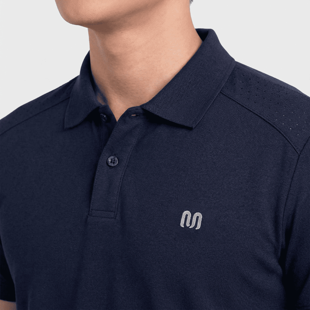 Áo polo Insidemen ACTIVE tay ngắn Co giãn 4 chiều Thoáng Mát Regular IPS111EDP01