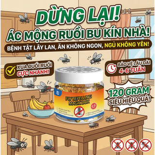 ✨ Ruồi tránh xa – Nhà cửa sạch sẽ ✨BAO gel đuổi ruồi viên gel đuổi ruồi
