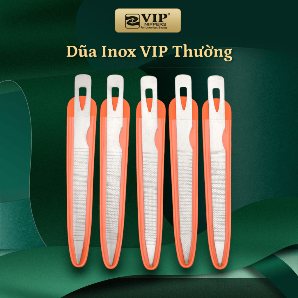 Combo 5 Dũa Inox Móc Câu, 2 Đầu, Đẩy Da giá rẻ, tiện dụng