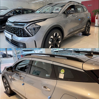 Vè che mưa Đen/Chrome KIA SPORTAGE 2021-2026 Chính hãng AutoClover - Keo 3M, không tróc sơn | Phụ kiện ô tô ADG
