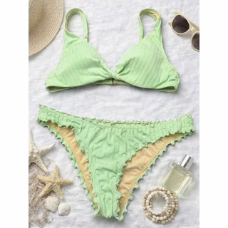 Bộ đồ bơi, bikini 2 mảnh cho nữ thiết kế đơn giản tôn dáng, áo có sẵn đệm mút hàng VNXK