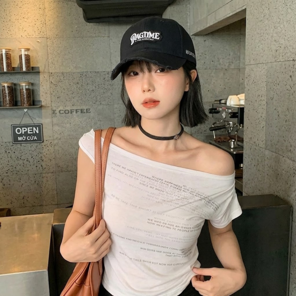Mũ lưỡi trai nam nữ Lucihat thêu chữ Ragtime form cứng, Nón lưỡi trai size to, chất vải kaki cao cấp thời trang