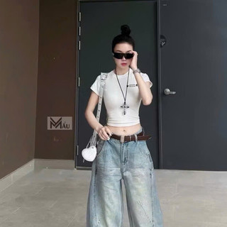 Áo Thun Cổ Tròn Tay Cộc Hình In Thuê Da  Nổi Bật New Trend