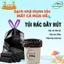 Combo 200 túi rác có dây rút BOBO treo tường tiện lợi không lo dính tay chất liệu dẻo dai siêu chịu lực chống thấm nước