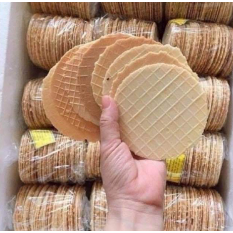 Bánh Quế Tròn, Bánh Quế Sữa Giòn Thơm Ngon - Đồ Ăn Vặt