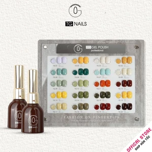 Set sơn gel 20 màu xanh pastel nhẹ nhàng thương hiệu TG