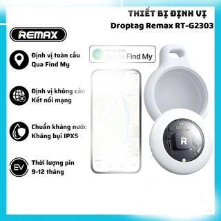 [Chỉ dùng trên IOS] Định vị UWB Remax RT-G2303 định vị xe máy, ô tô, thú cưng, trẻ em, đồ vật, hành lý - Nhất Tín