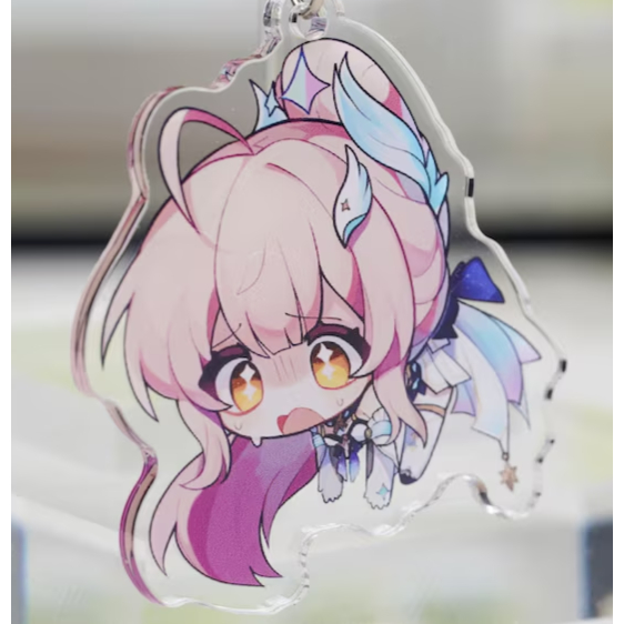 Wuthering Waves Aemeath Acrylic Keychain WUWA Anime Game Charm gift
