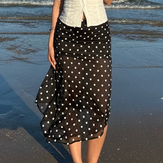 Sereia Skirt | Chân váy cạp thấp layer phong cách mùa hè, đi biển | BYMINTT