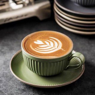 Bộ Tách cafe gốm sứ cao cấp kèm đĩa + hộp quà sang trọng