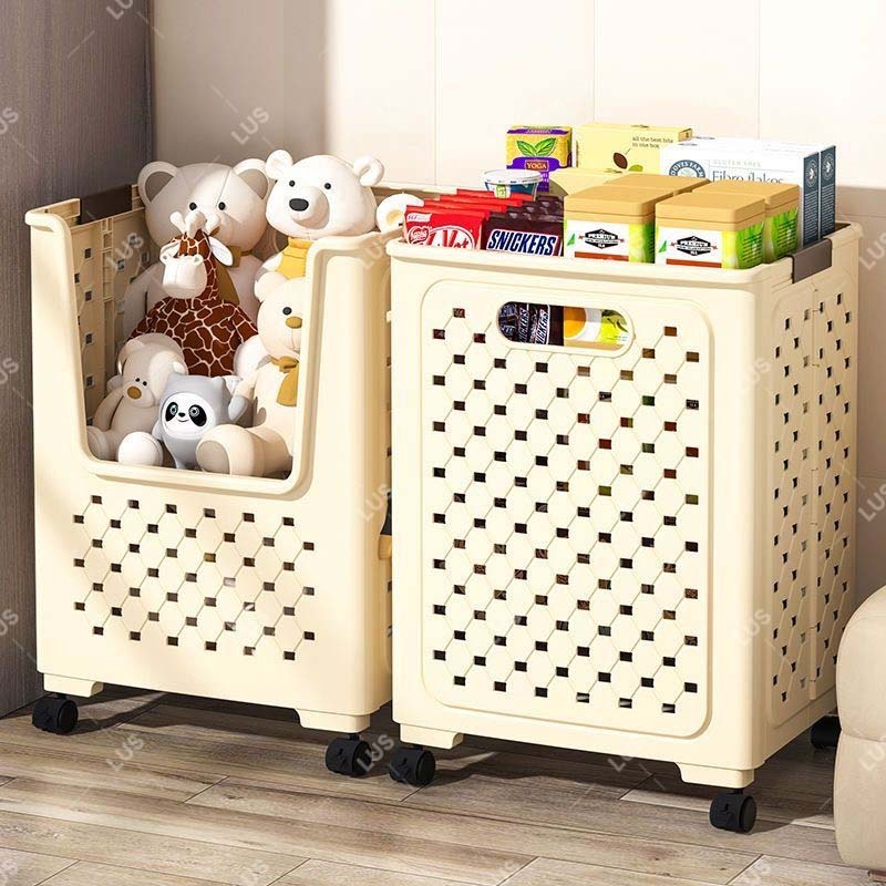 LUS Giỏ Đựng Quần Áo Bẩn Đa Năng Giỏ Đựng Quần Áo Gia Đình Gấp Gọ Giỏ Đựng Đồ Bằng Nhựa Có Tay Cầm | BigBuy360 - bigbuy360.vn