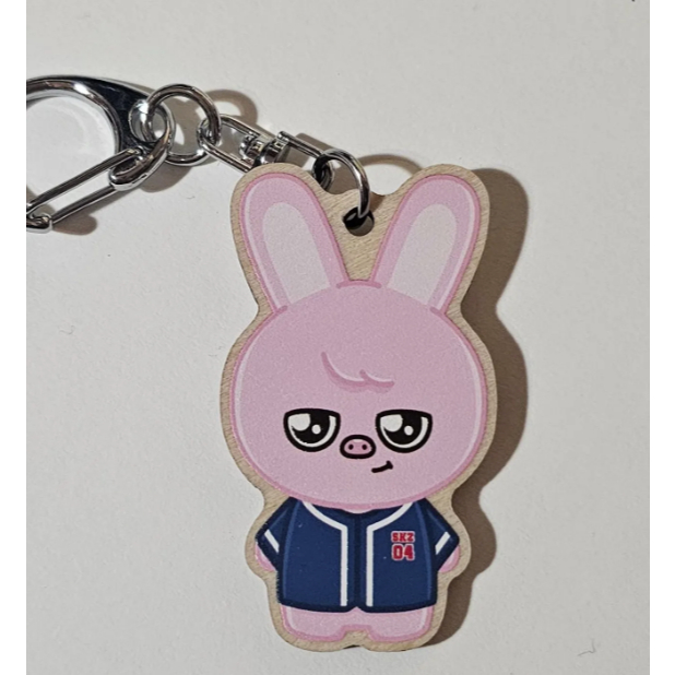 Stray Kids Baseball Wooden Keychain | Skzoo | KPop | MaubieMade 5 out of 5 stars