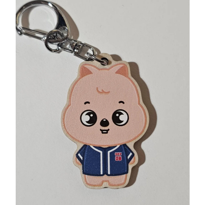 Stray Kids Baseball Wooden Keychain | Skzoo | KPop | MaubieMade 5 out of 5 stars