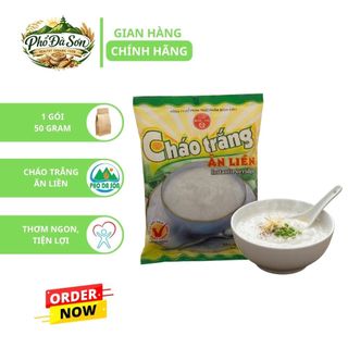 Cháo trắng ăn liền bích chi dinh dưỡng tiện lợi gói 50g