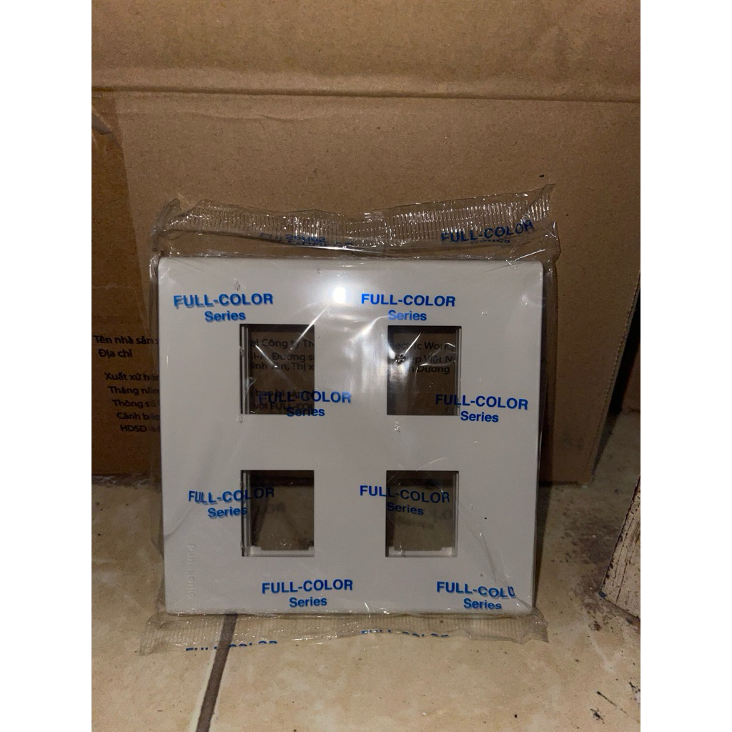Chính hãng PANASONIC hàng full (nhỏ) - Công tắc, ổ cắm, mặt 1,2,3,4,6