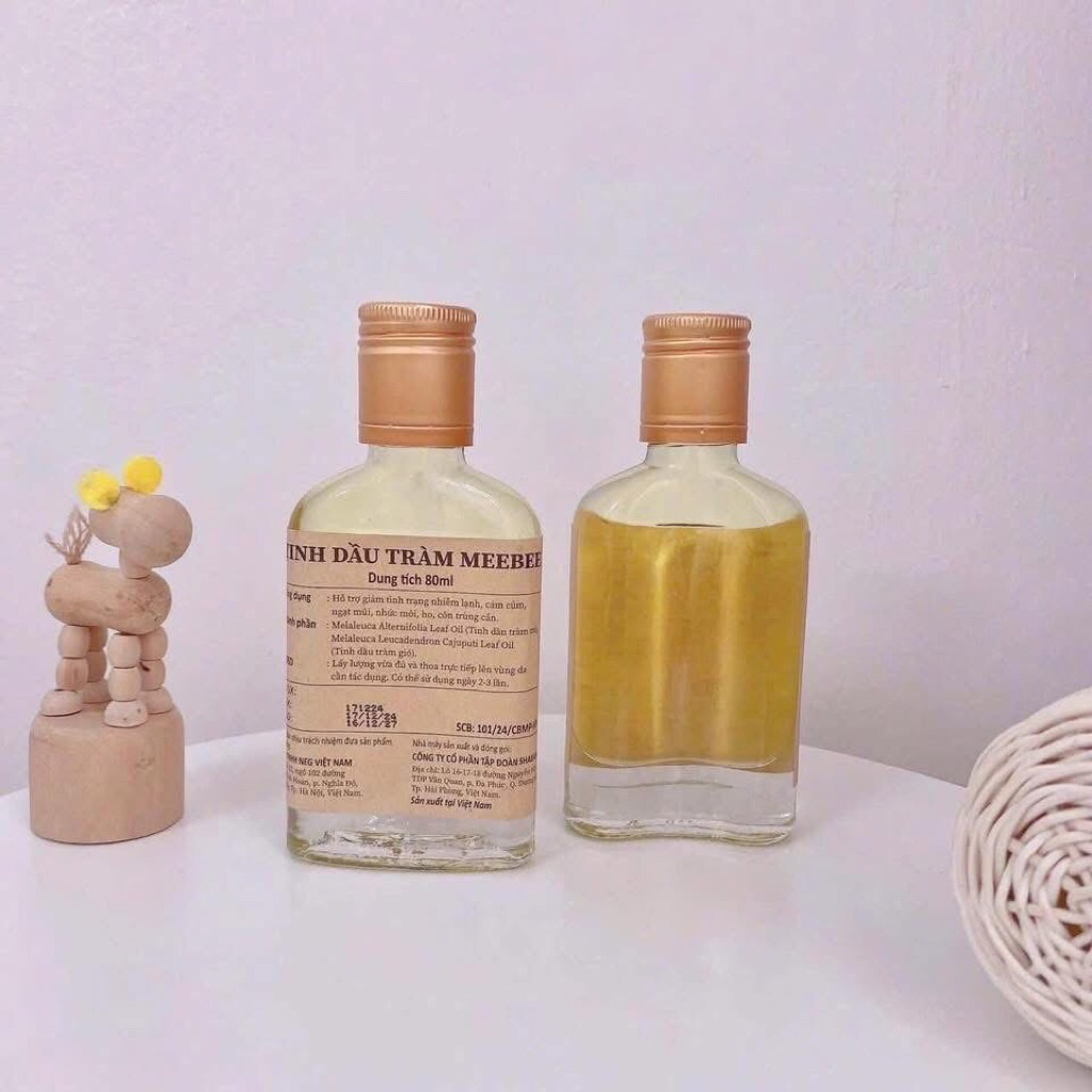 🌱Tinh Dầu Tràm Huế Meebee chiết xuất 100% lá tràm thiên nhiên