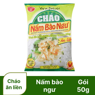 Cháo Nấm Bào Ngư Ăn Liền Bích Chi Cháo Gói Tiện Lợi, Dinh Dưỡng, Ăn Liền Nhanh Gọn 50g