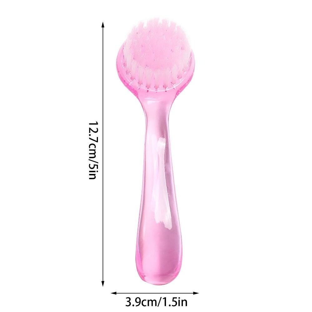 Bàn chải bột bụi, Bàn chải làm móng tay mềm Salon, có nắp Nail Art Nail Brush Làm móng tay