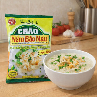 Cháo Nấm Bào Ngư Ăn Liền Bích Chi Cháo Gói Tiện Lợi, Dinh Dưỡng, Ăn Liền Nhanh Gọn 50g