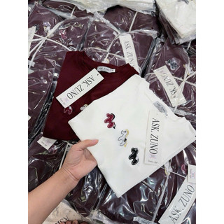 Áo Thêu Ngựa Mẹ và Bé (10-54kg) chất cotton 4 chiều mềm đẹp phong cách năng động