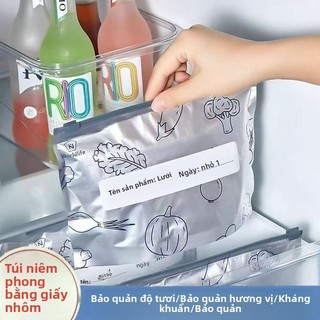 30 Nhôm Foil Zipper Giữ tươi Túi, Giữ tươi tốt cho thịt trái cây và rau quả