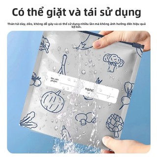 30 Nhôm Foil Zipper Giữ tươi Túi, Giữ tươi tốt cho thịt trái cây và rau quả