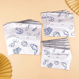 30 Nhôm Foil Zipper Giữ tươi Túi, Giữ tươi tốt cho thịt trái cây và rau quả