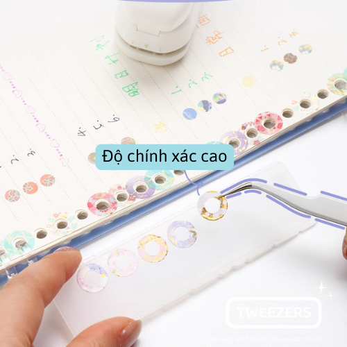 Nhíp Thủ Công Handmade Hiệu Kwtrio, Nhíp Gắp Sticker Đầu Nhọn, Nhíp Gắp Đồ Decor, Trang Trí Sổ Tay